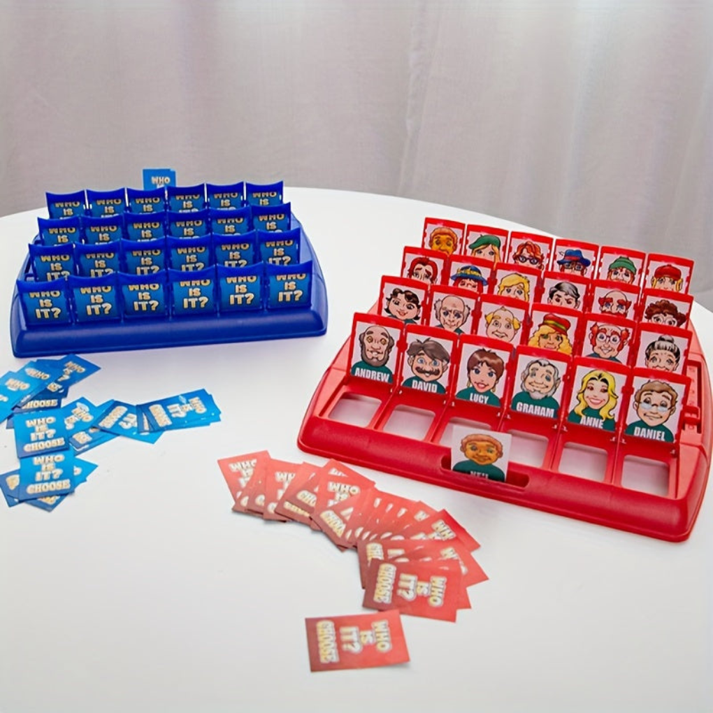 Interaktivt Gæt-Hvem-brætspil