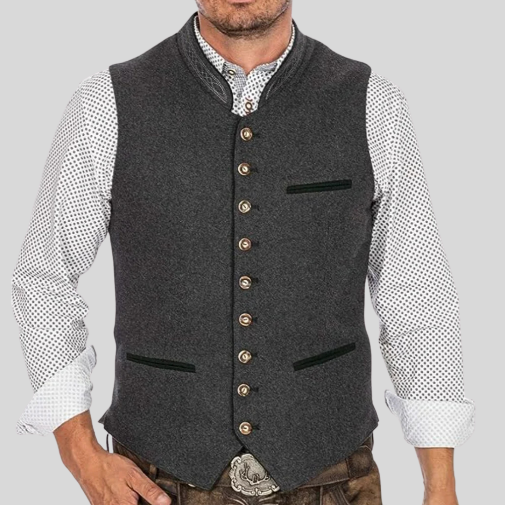 Herre Trachten-vest