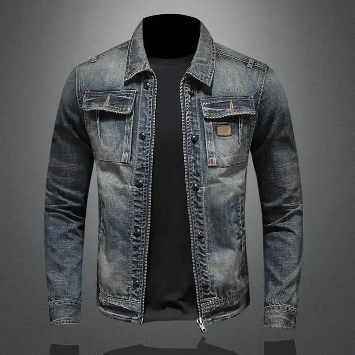 Mænd ' s Denim Jakke