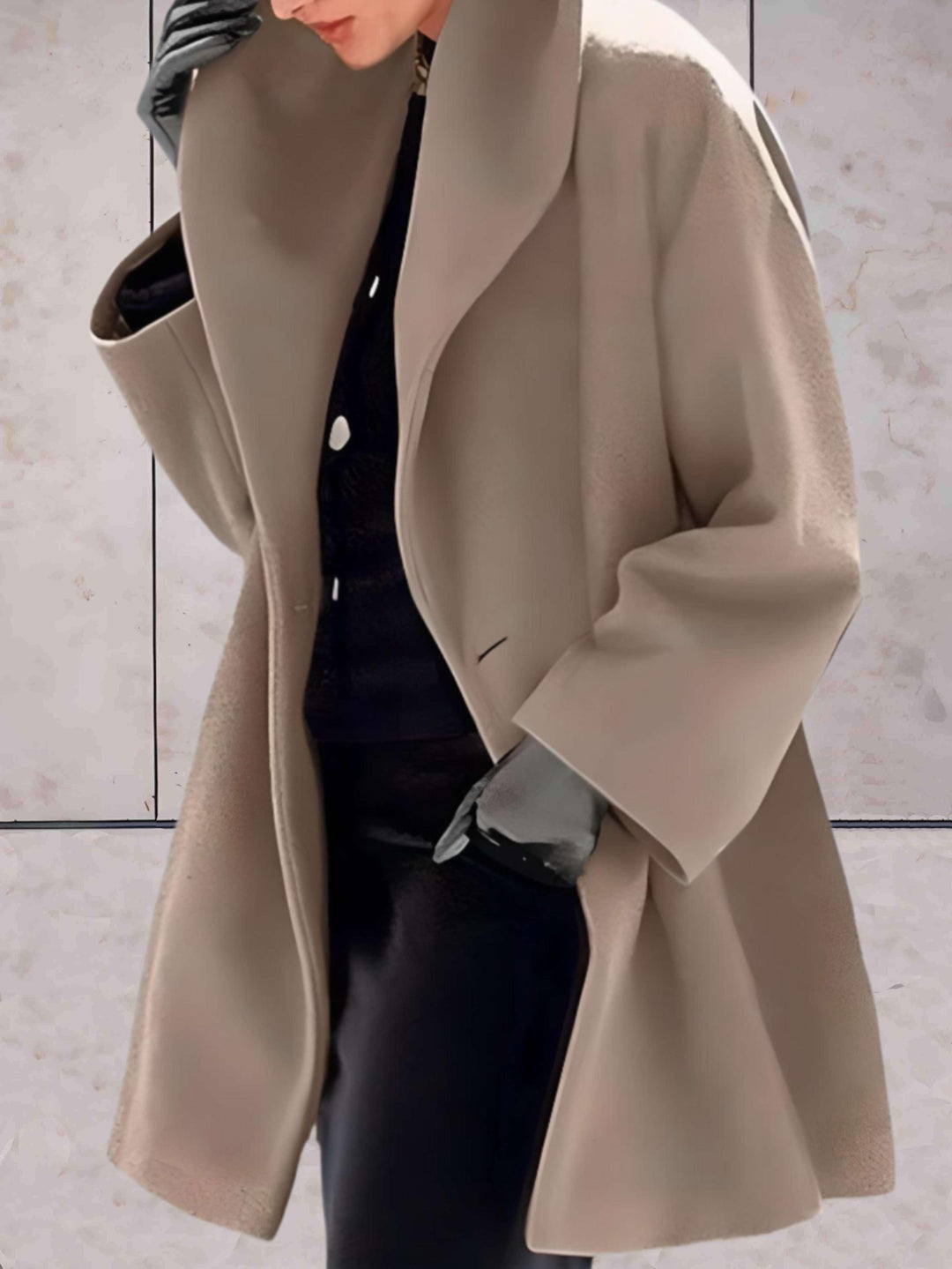 Hallie - Stilfuld Vinterfrakke til Kvinder-Modiva