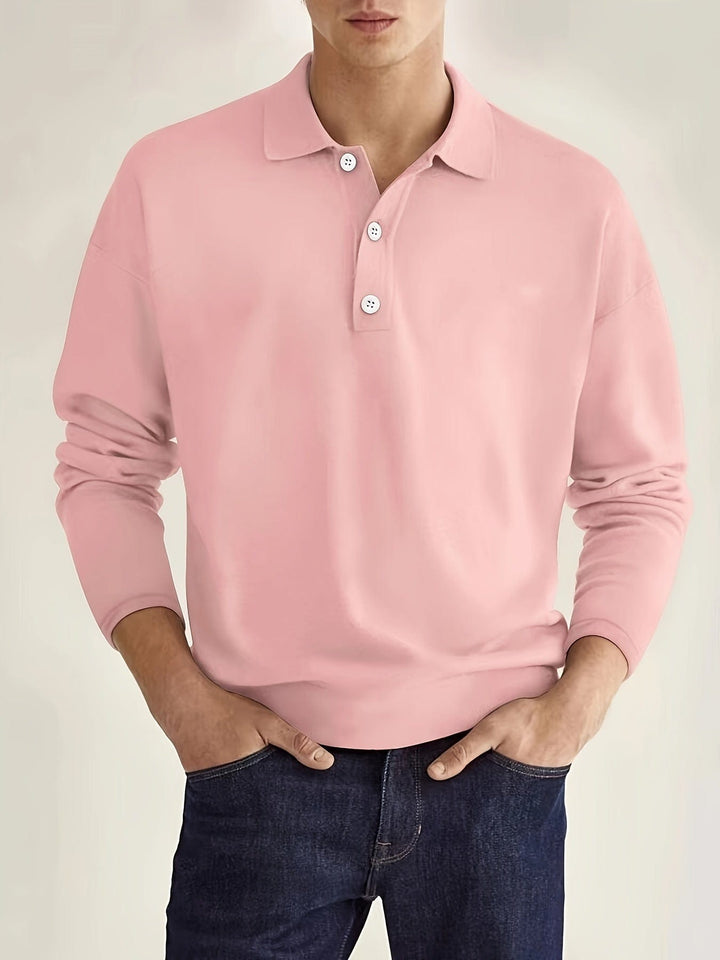 Mænd ' s Long-Sleeve Polo Shirt