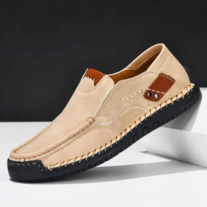 Ortopædiske slip-on sko med svangstøtte