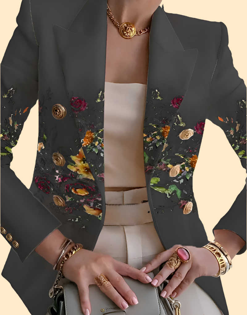 Elegant casual dameblazer (forudsalg)
