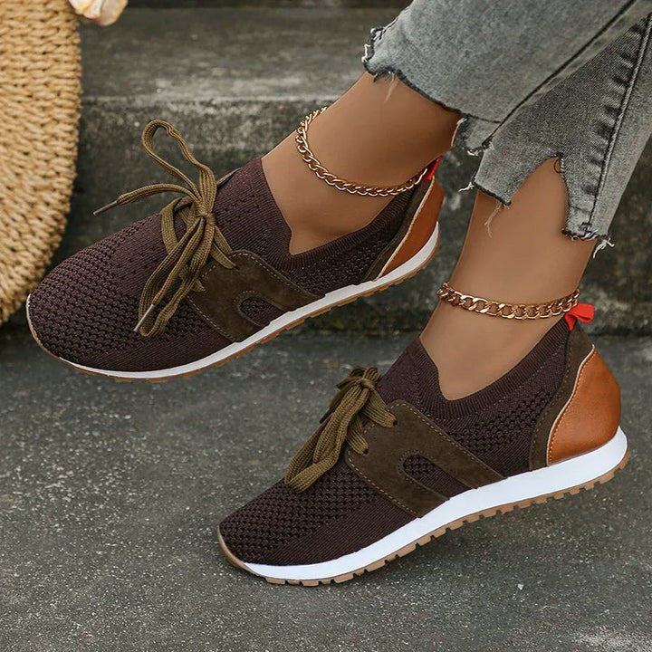 Åndbar Komfort Sneakers til Kvinder