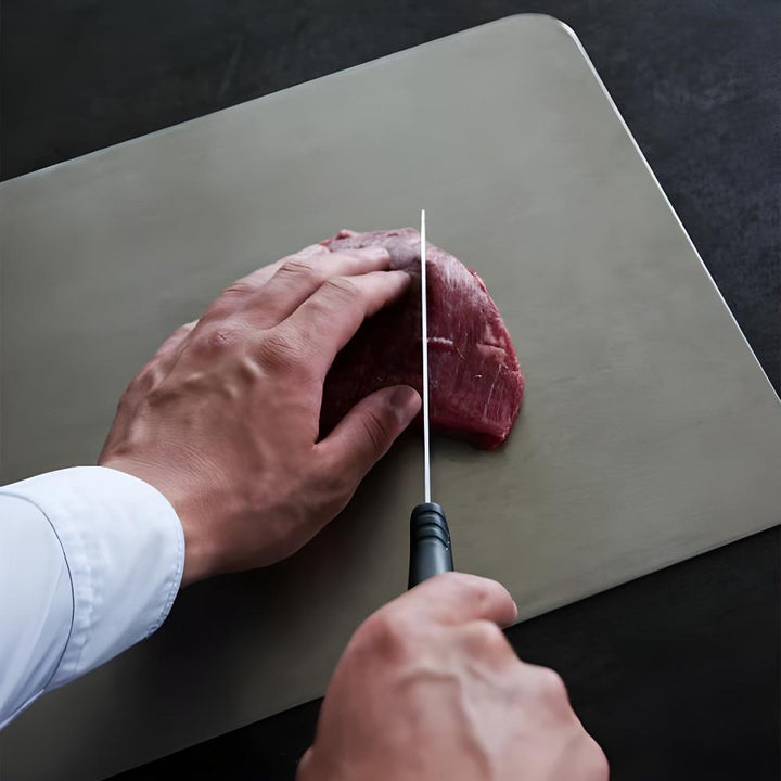 Premium skærebræt i rustfrit stål for maksimal hygiejne og holdbarhed