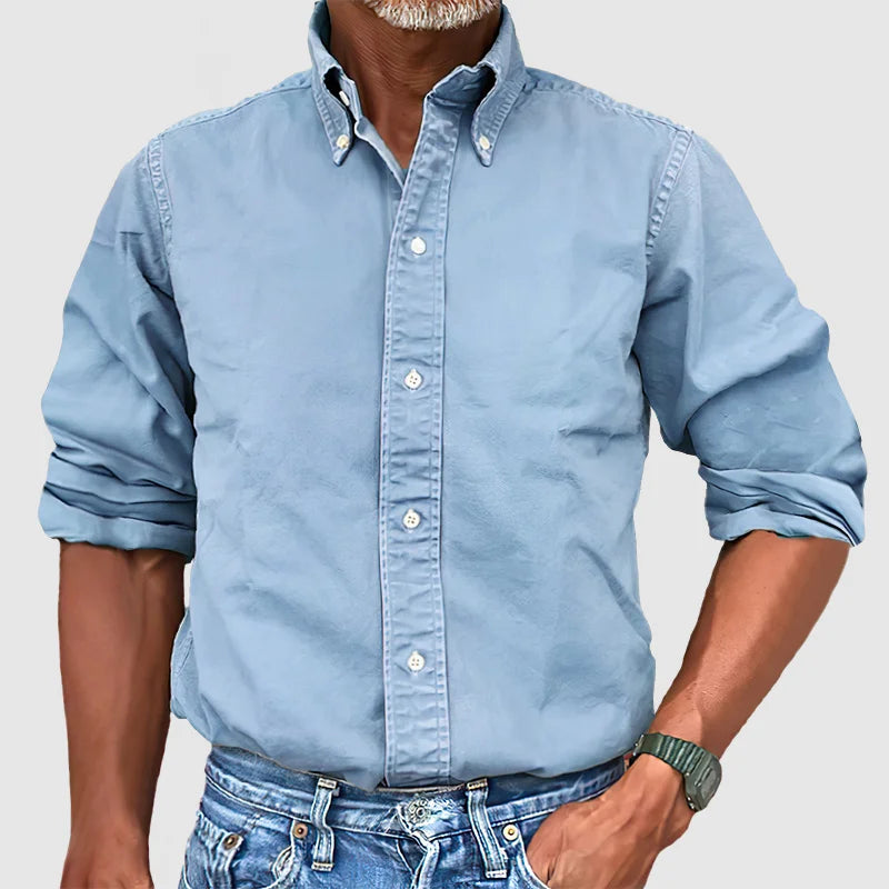 Classic Mænds Long-Sleeve Shirt