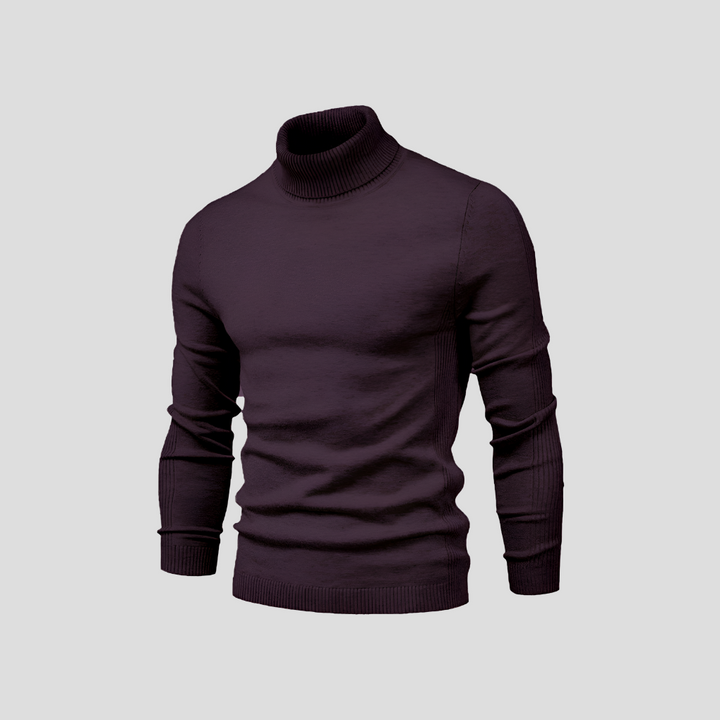 Rullekravesweater til mænd