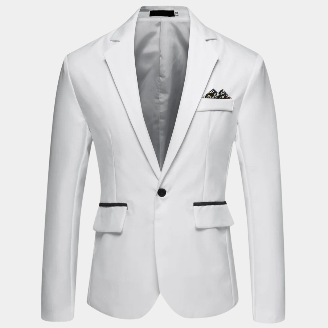 Blazer til mænd med moderne design og behagelig pasform