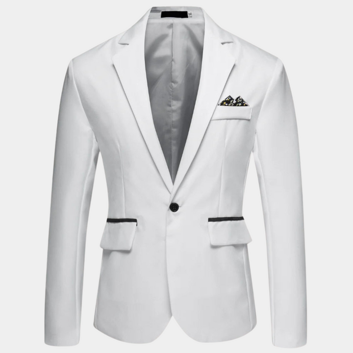 Blazer til mænd med moderne design og behagelig pasform