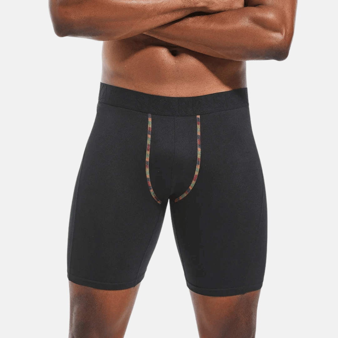 Lange stretch-boksershorts til mænd