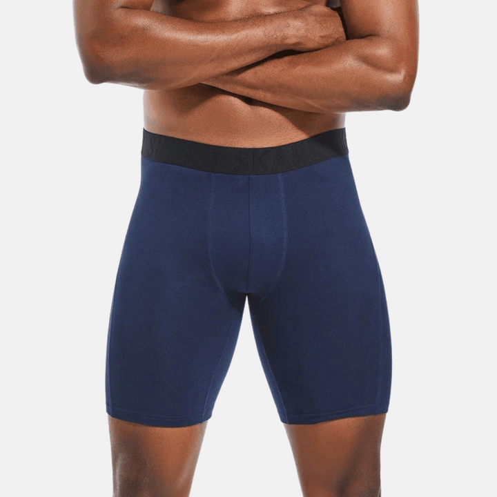 Lange stretch-boksershorts til mænd