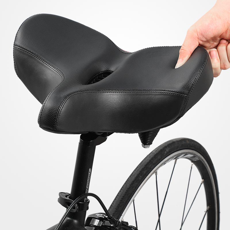CyclePad Komfortabel Cykel Sadel med Ekstra Bredt Sæde