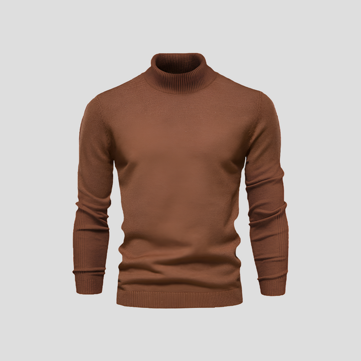 Rullekravesweater til mænd