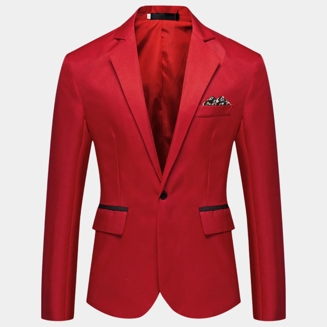 Blazer til mænd med moderne design og behagelig pasform