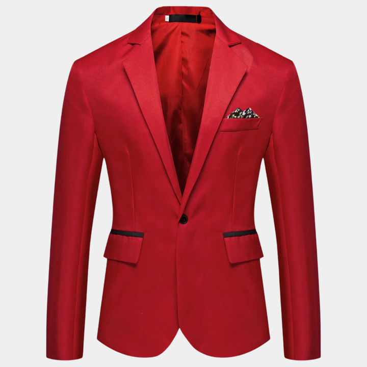 Blazer til mænd med moderne design og behagelig pasform