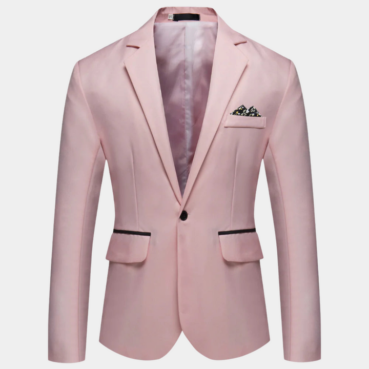 Blazer til mænd med moderne design og behagelig pasform
