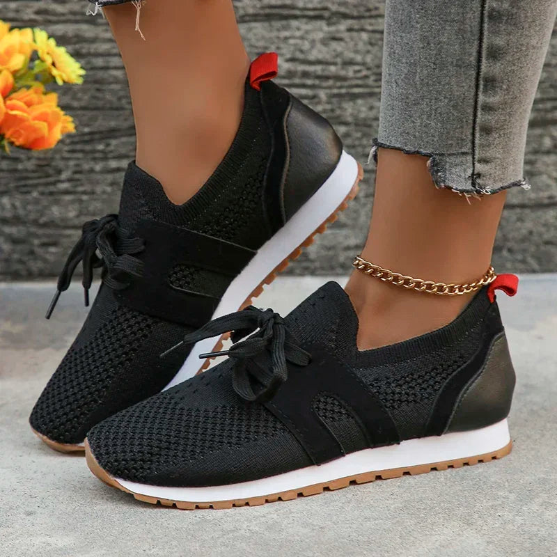 Åndbar Komfort Sneakers til Kvinder