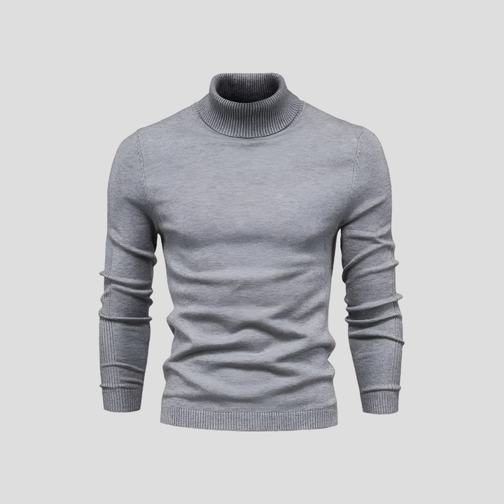 Rullekravesweater til mænd