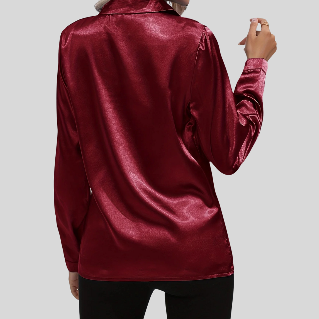 Elegant bluse til kvinder – diskret stil