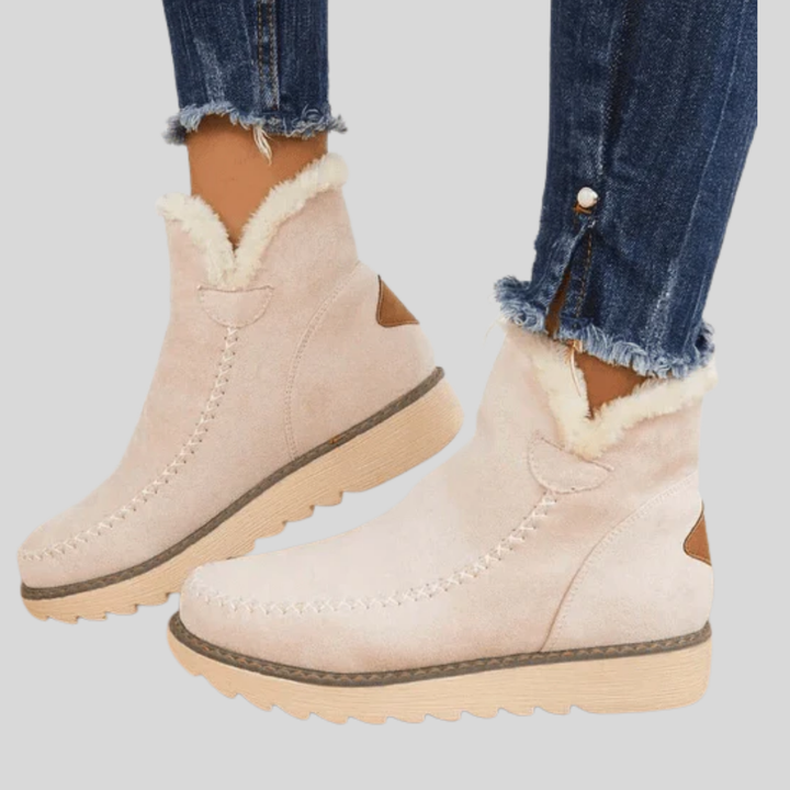 Isolerede vinterankelstøvler til kvinder