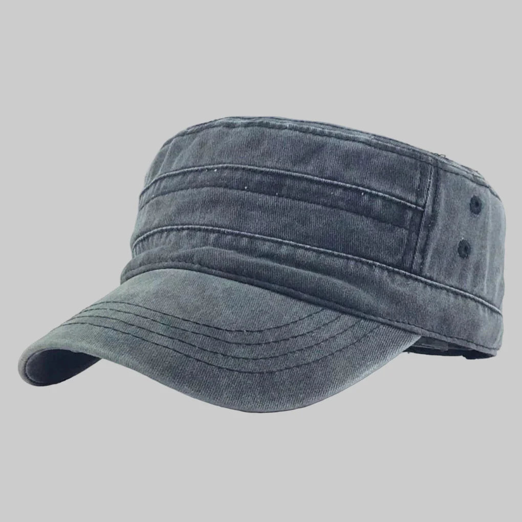 Retro Army Beanie til mænd – Klassisk militærstil med moderne detaljer