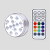LED-lysfarvet nedsænkbar poollampe med RF-fjernbetjening