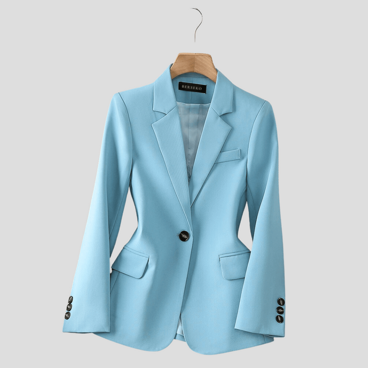 Enkeltradet blazer til kvinder
