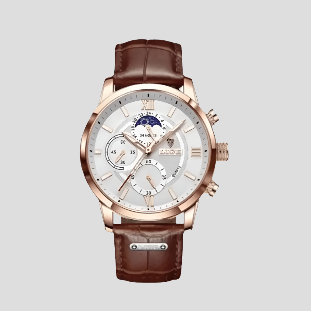 42 mm klassisk herreur - elegant og funktionelt