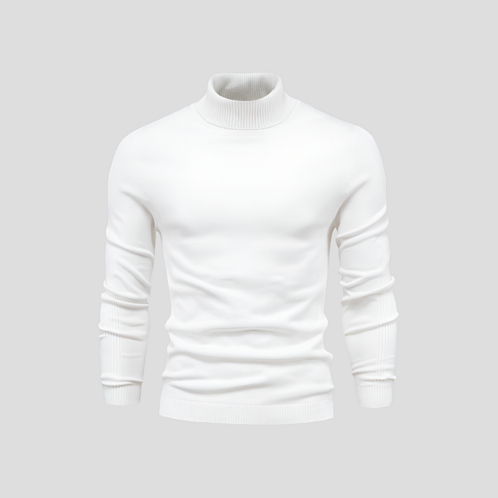 Rullekravesweater til mænd