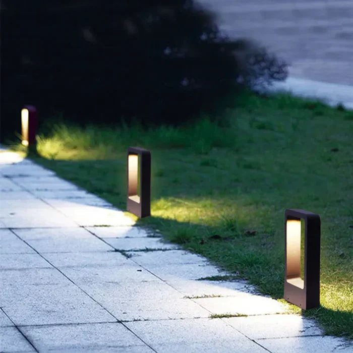 Jordspotlampe til udendørs belysning