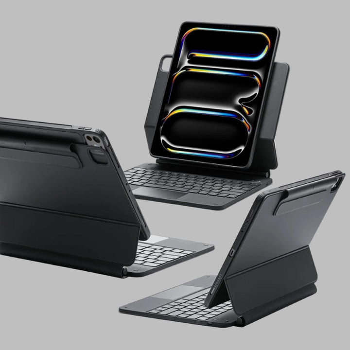 360 magnetisk tastaturcover til iPad