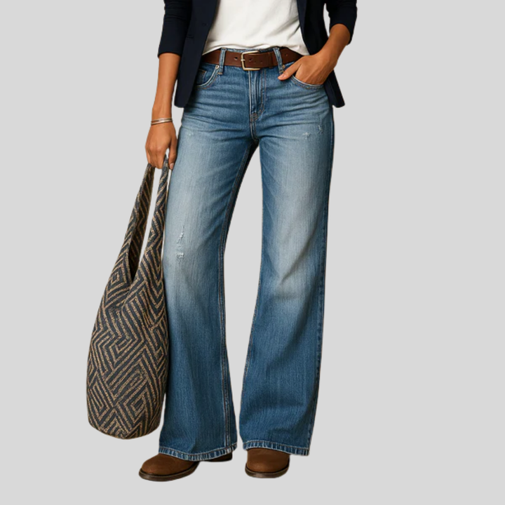 Elegant snit lige bukser til kvinder