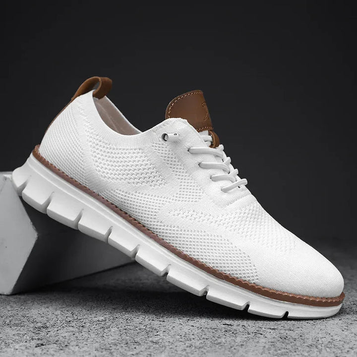 Åndbare sneakers i mesh til mænd