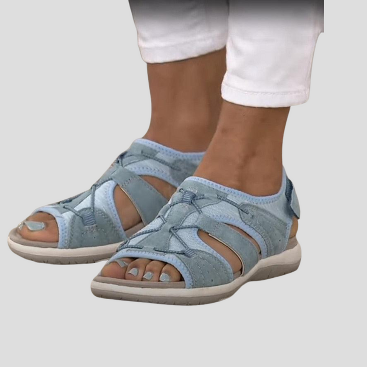 Damesandaler med remme