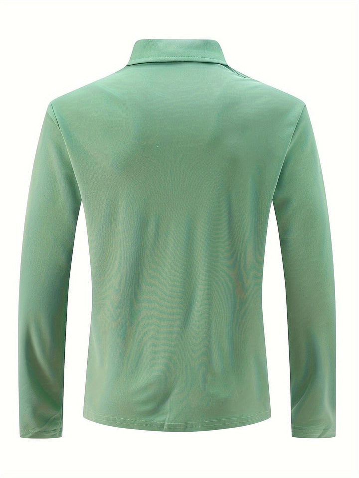 Mænd ' s Long-Sleeve Polo Shirt