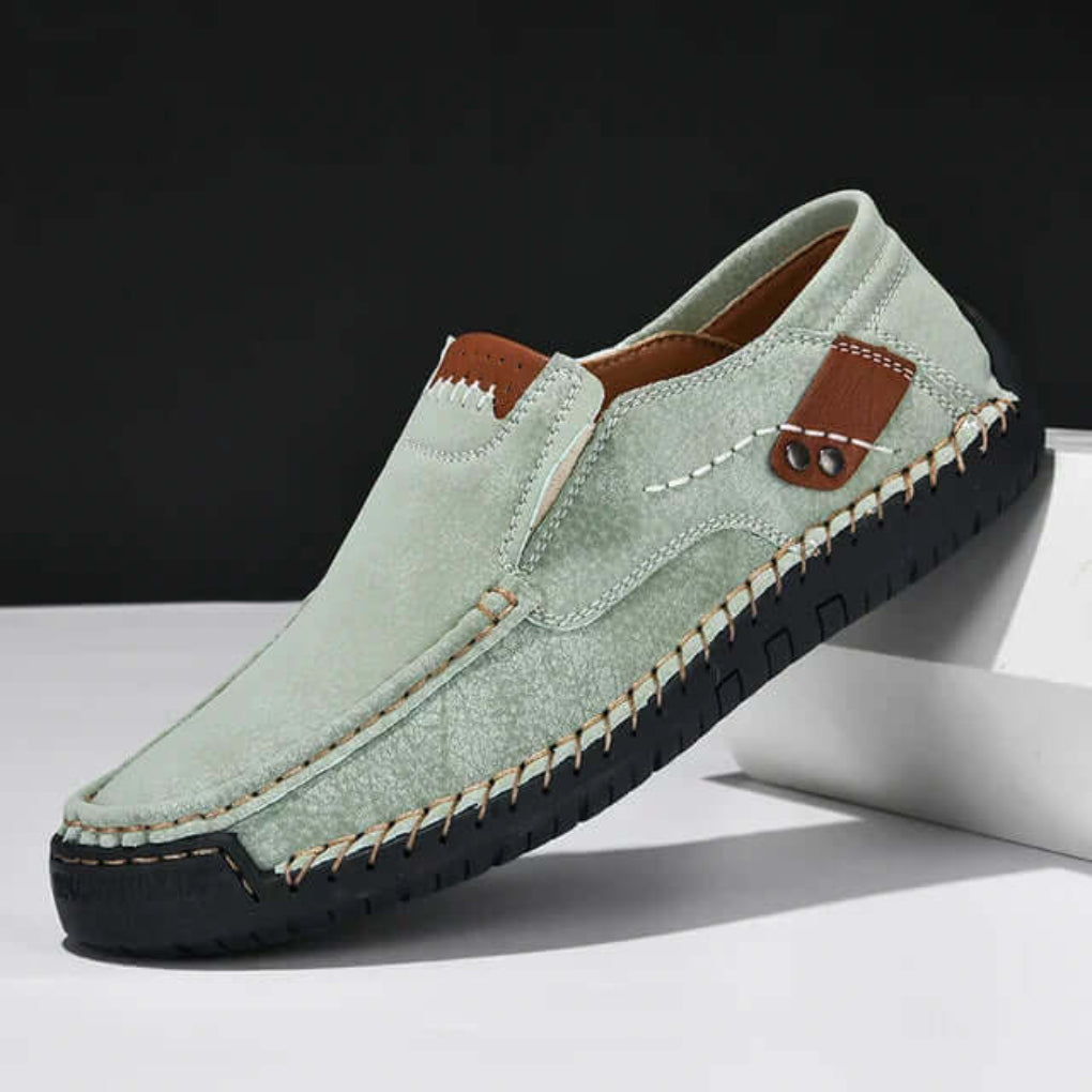 Ortopædiske slip-on sko med svangstøtte