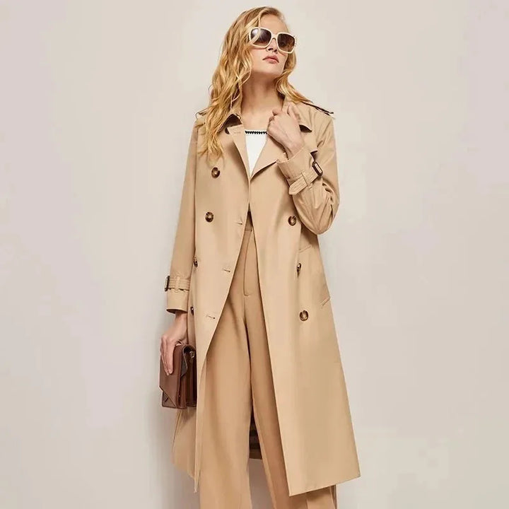 Cassie - Elegant Trenchcoat til Kvinder-Modiva