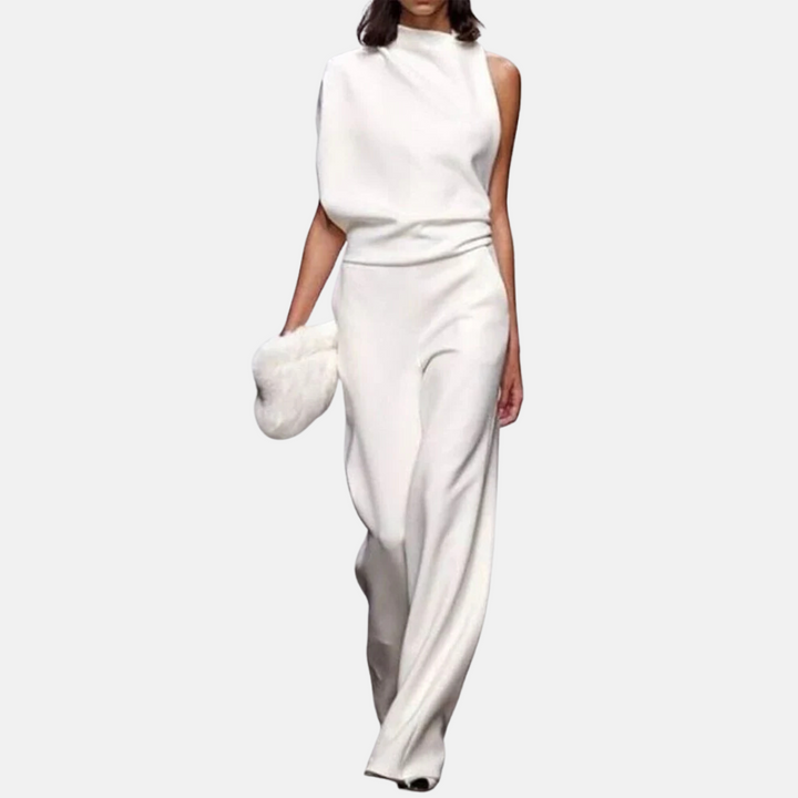 Elegant ærmeløs jumpsuit til kvinder
