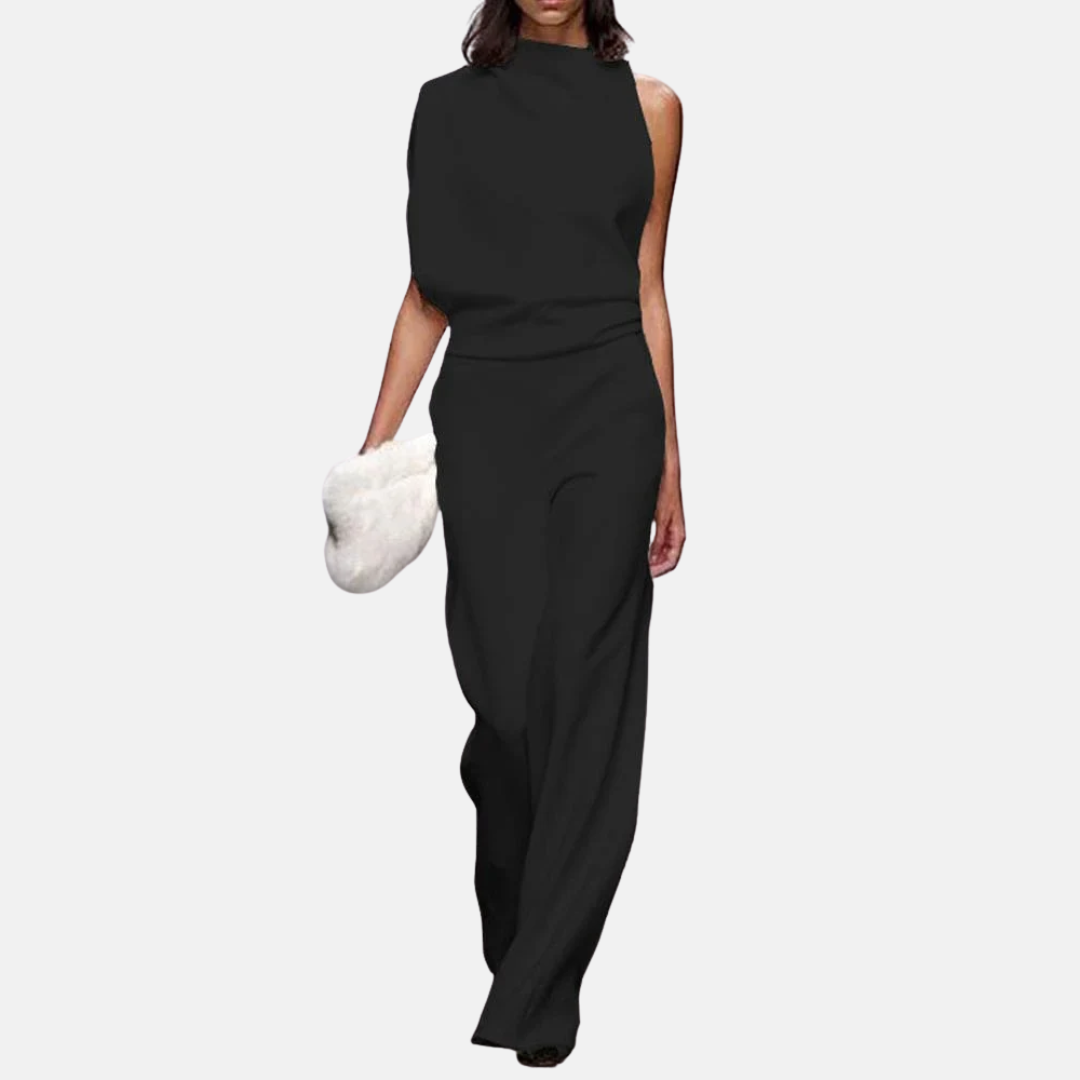 Elegant ærmeløs jumpsuit til kvinder