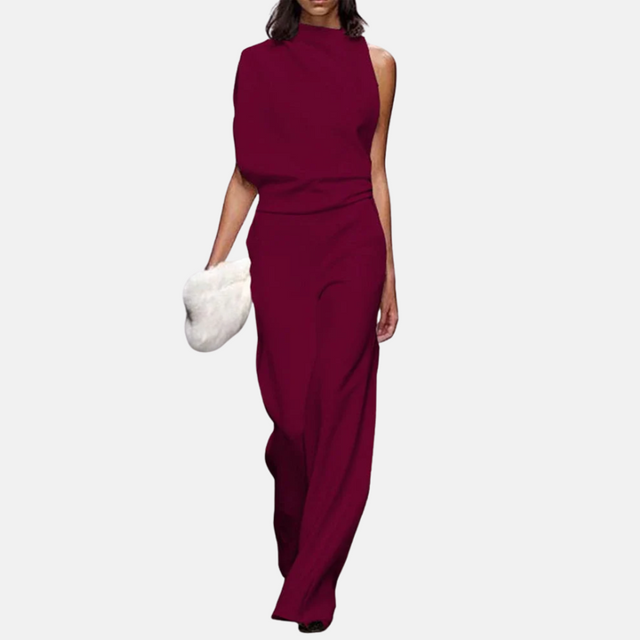 Elegant ærmeløs jumpsuit til kvinder