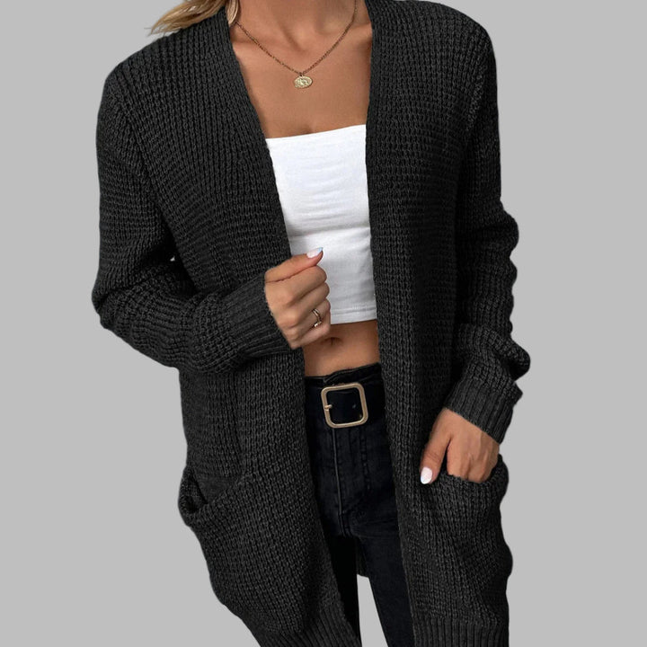 Langærmet cardigan til kvinder | Klassisk stil
