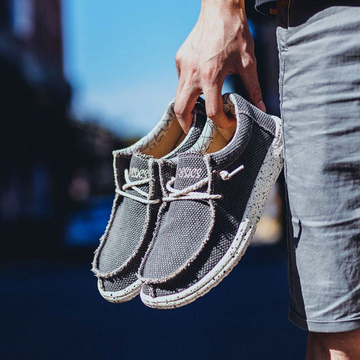 Herre lette slip-on komfortsko