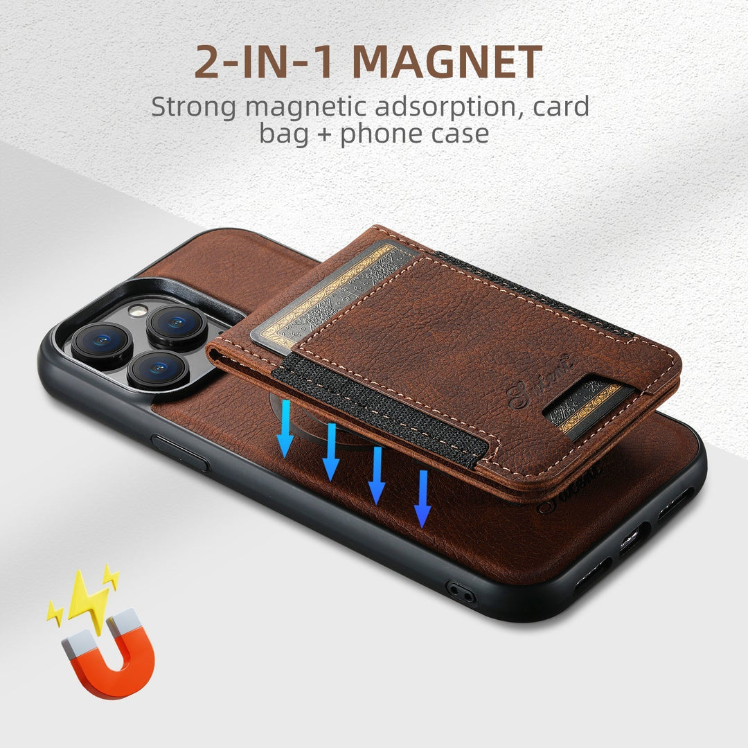 Luksus-Telefon-etui med kortholder