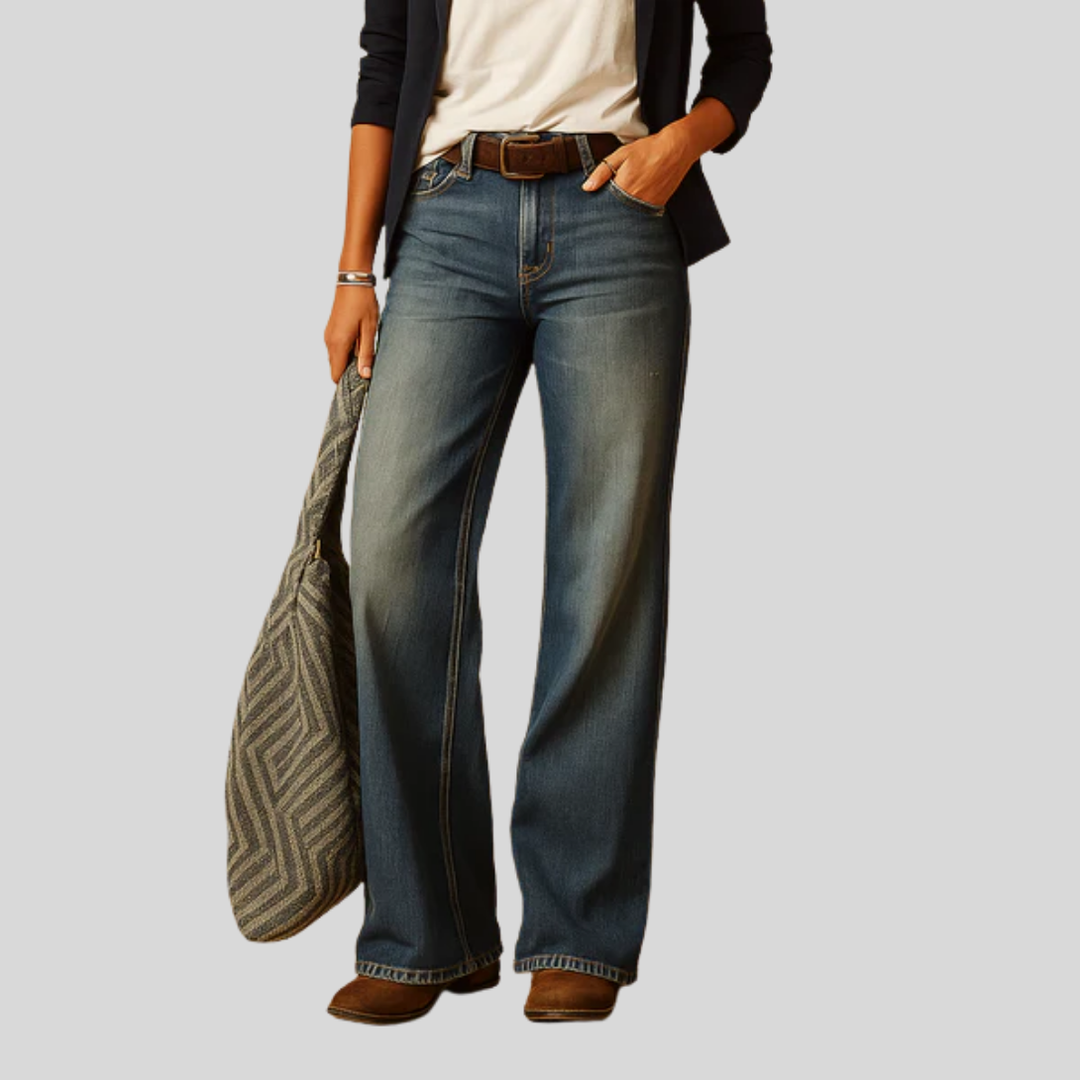 Elegant snit lige bukser til kvinder