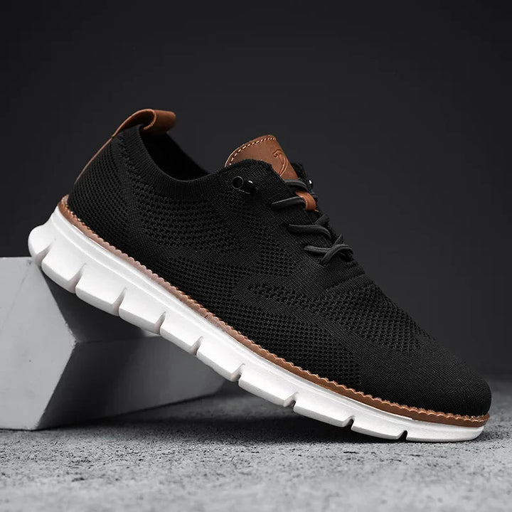 Åndbare sneakers i mesh til mænd