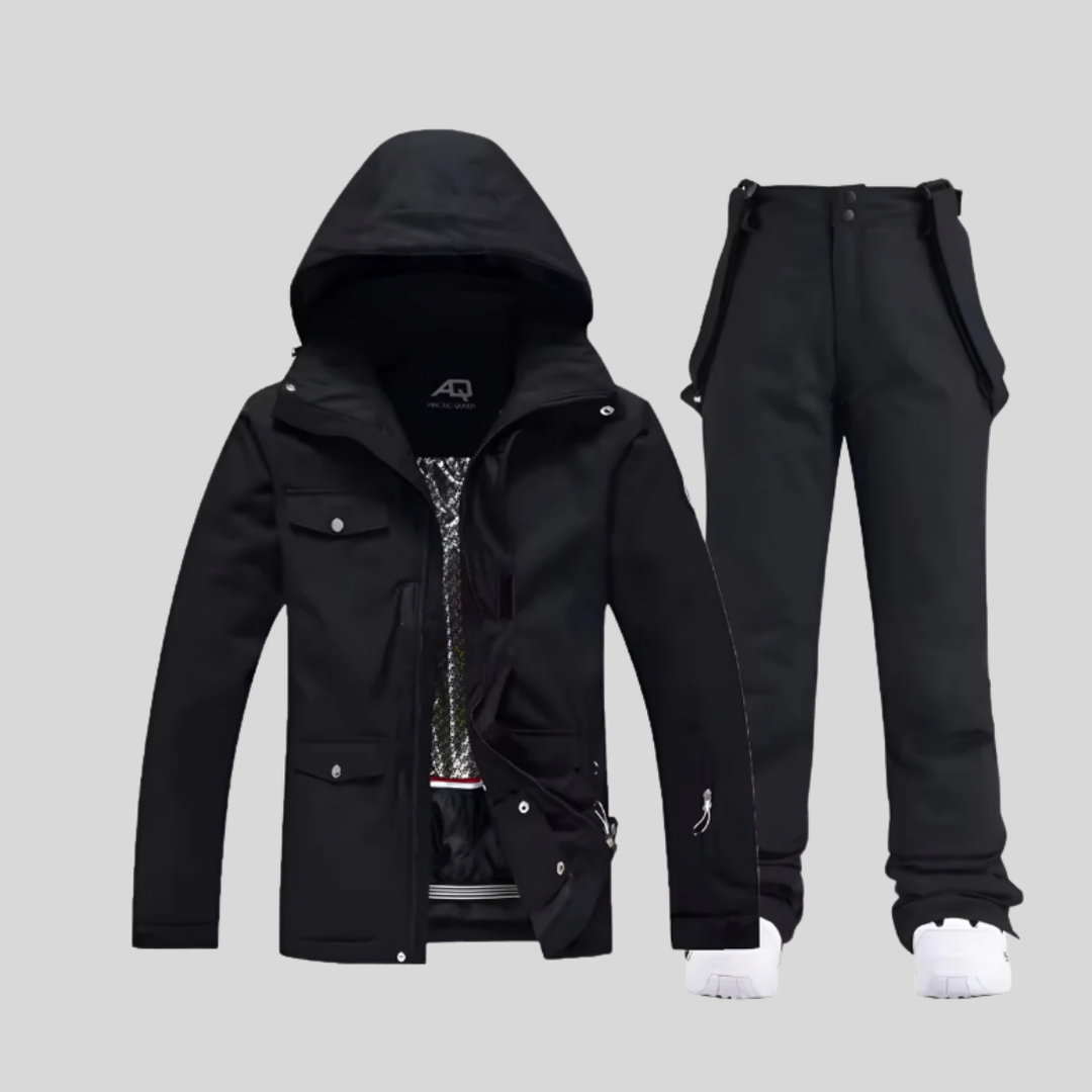 Skijakke og -buksesæt til kvinder - Funktionelt vinteroutfit