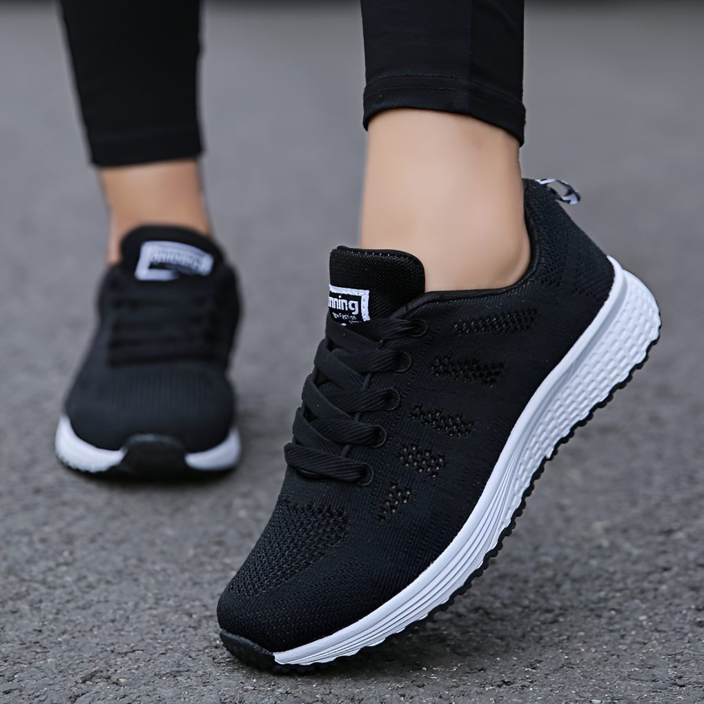 Ergonomiske casual sneakers til kvinder – lette og støttende