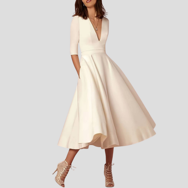 Elegant sommerkjole til kvinder