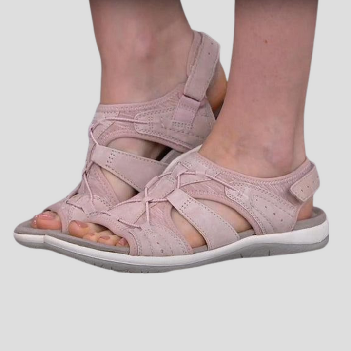 Damesandaler med remme