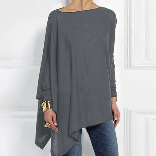 Elegant langærmet top til kvinder